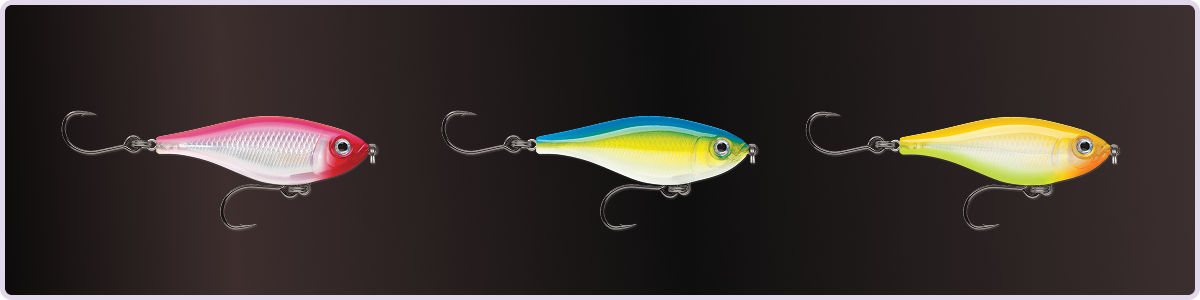 Perfect lure for largemouth bass is the X-Rap® Twitchin’ Mullet 
