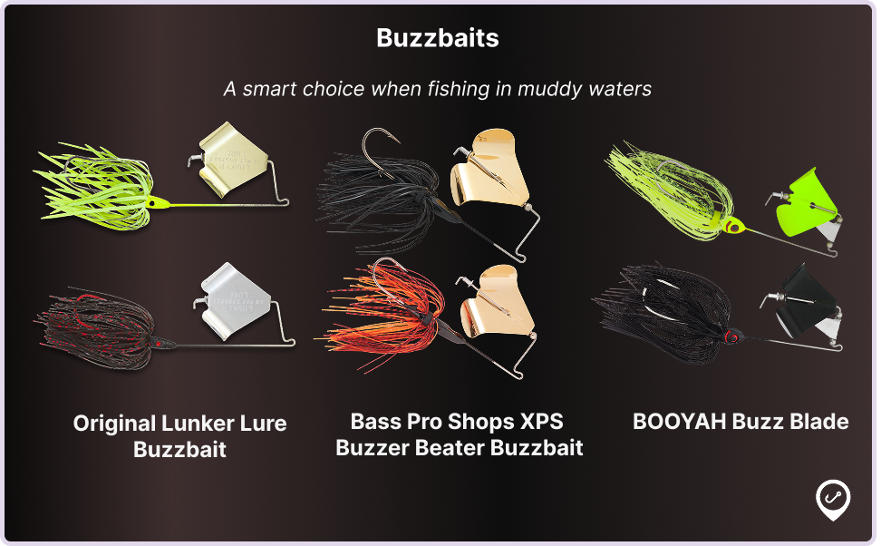 Buzzbaits-help-catch-big-bass-in-muddy-water
