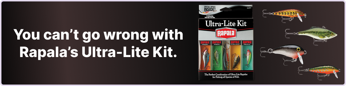 Rapala Ultra lite Kit perfect for ultra fishing beginners