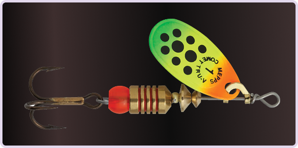 Mepps inline spinner is prefect for ultralight fishing