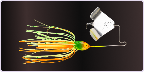 Strike King Mini Pro-Buzz Buzzbait is the perfect ultralight lure