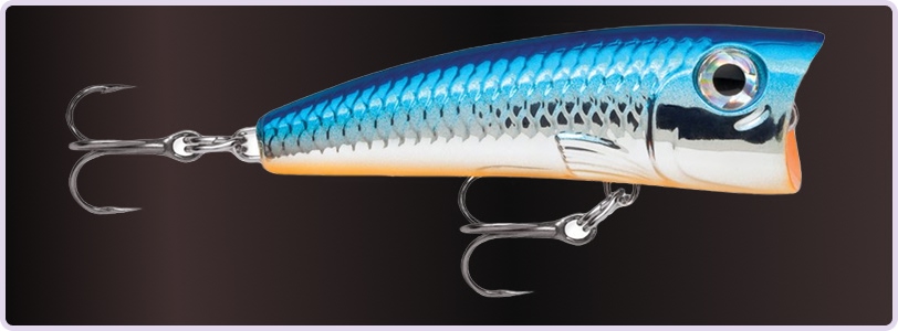 Rapala Ultra Light Pop Silver Blue Colour