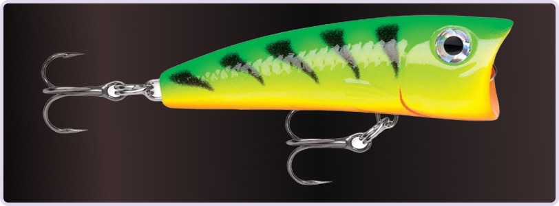 Rapala Ultra Light Pop Fire Tiger colour