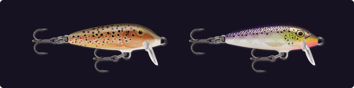 Rapala Original Floating Minnow two different colour choices