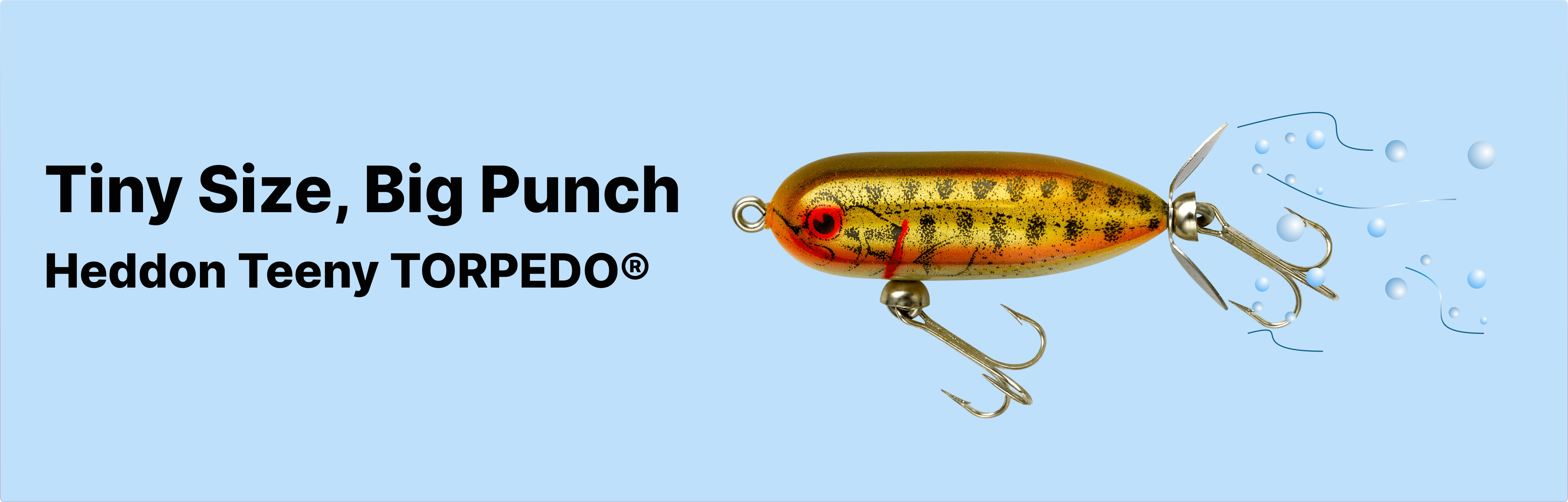 Ultralight fishing lure Heddon Teeny TORPEDO